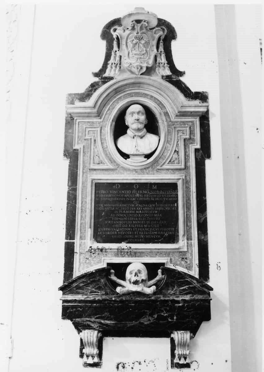 monumento, elemento d'insieme - bottega italiana (sec. XVII)