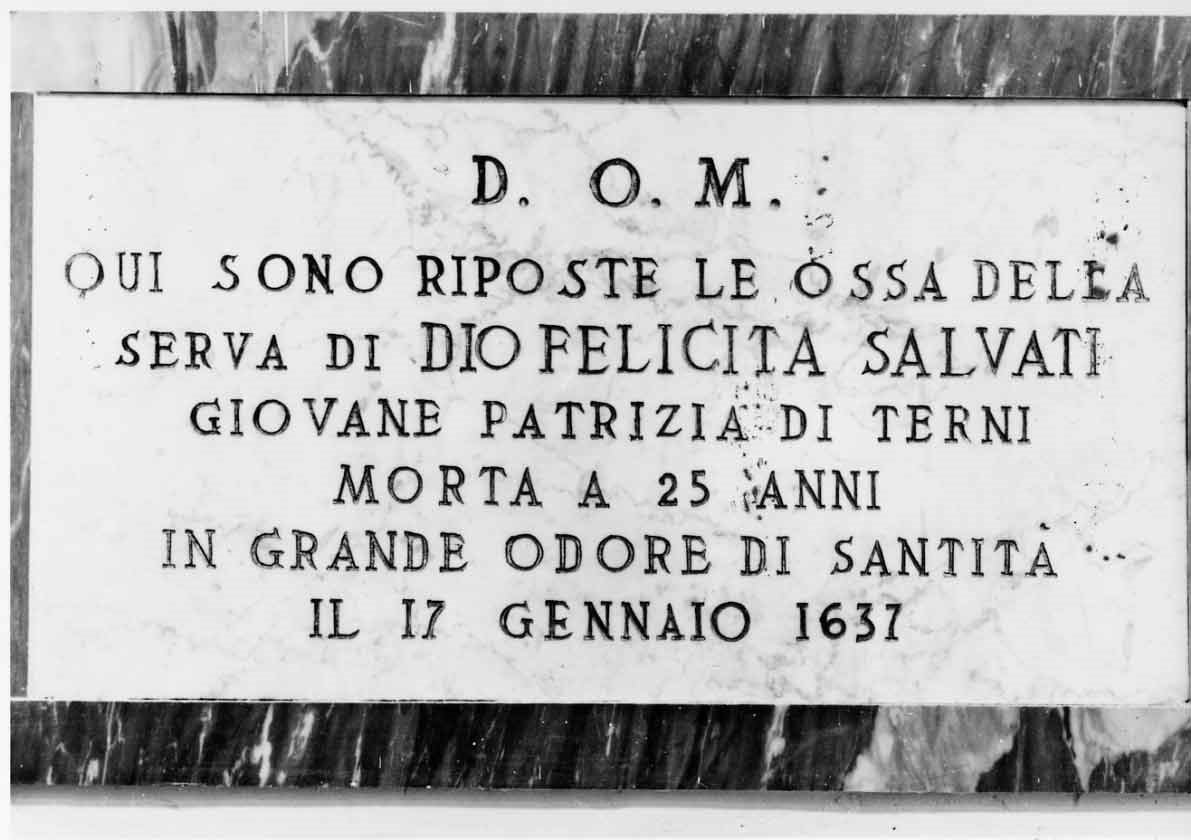 lapide commemorativa, opera isolata - bottega italiana (sec. XX)