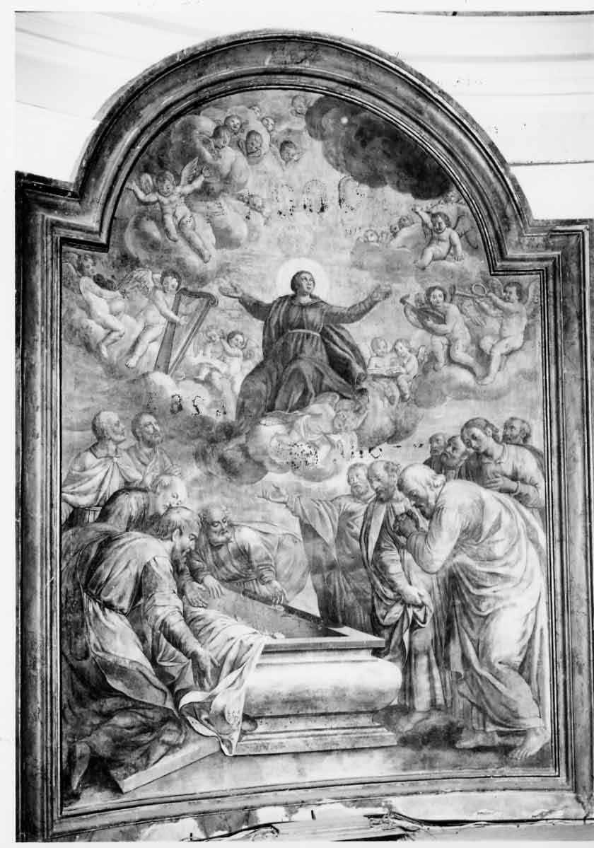 assunzione della Madonna (dipinto, opera isolata) di Bastiani Giuseppe (cerchia) (prima metà sec. XVII)