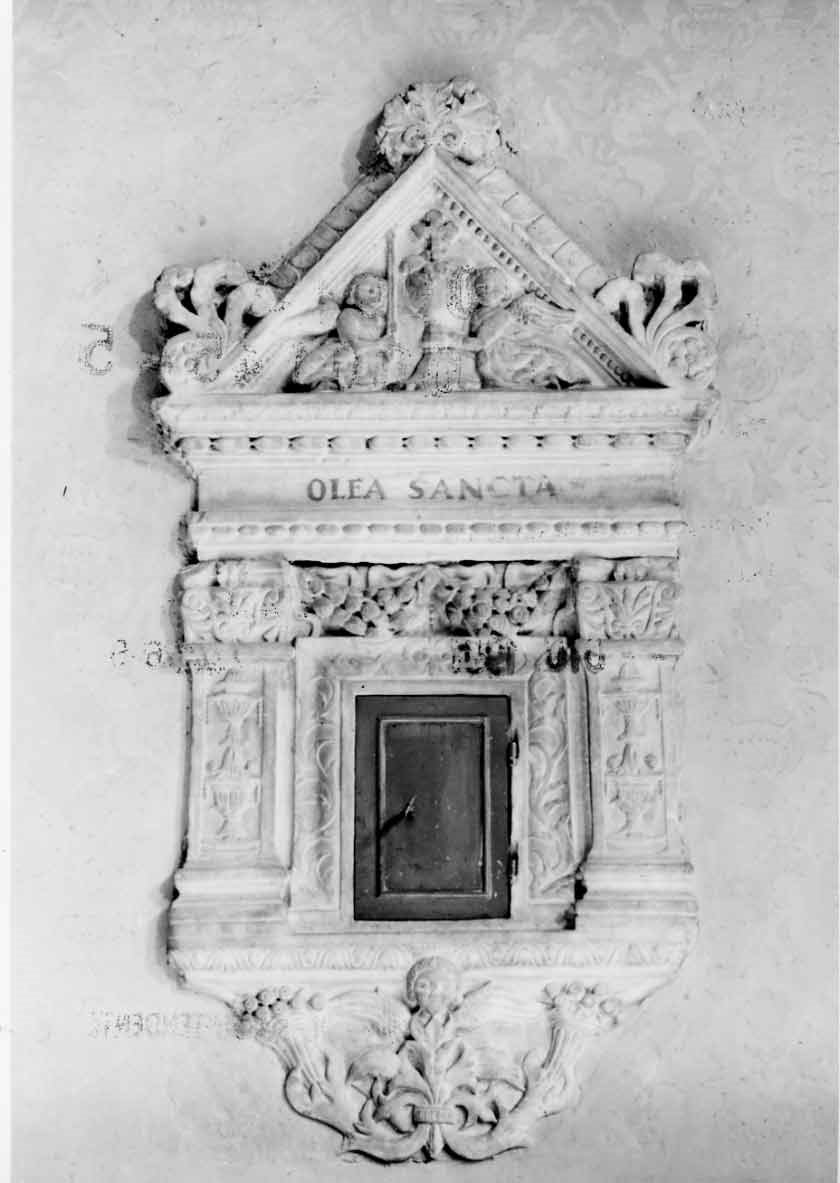 tabernacolo murale, opera isolata - ambito umbro (prima metà sec. XV)