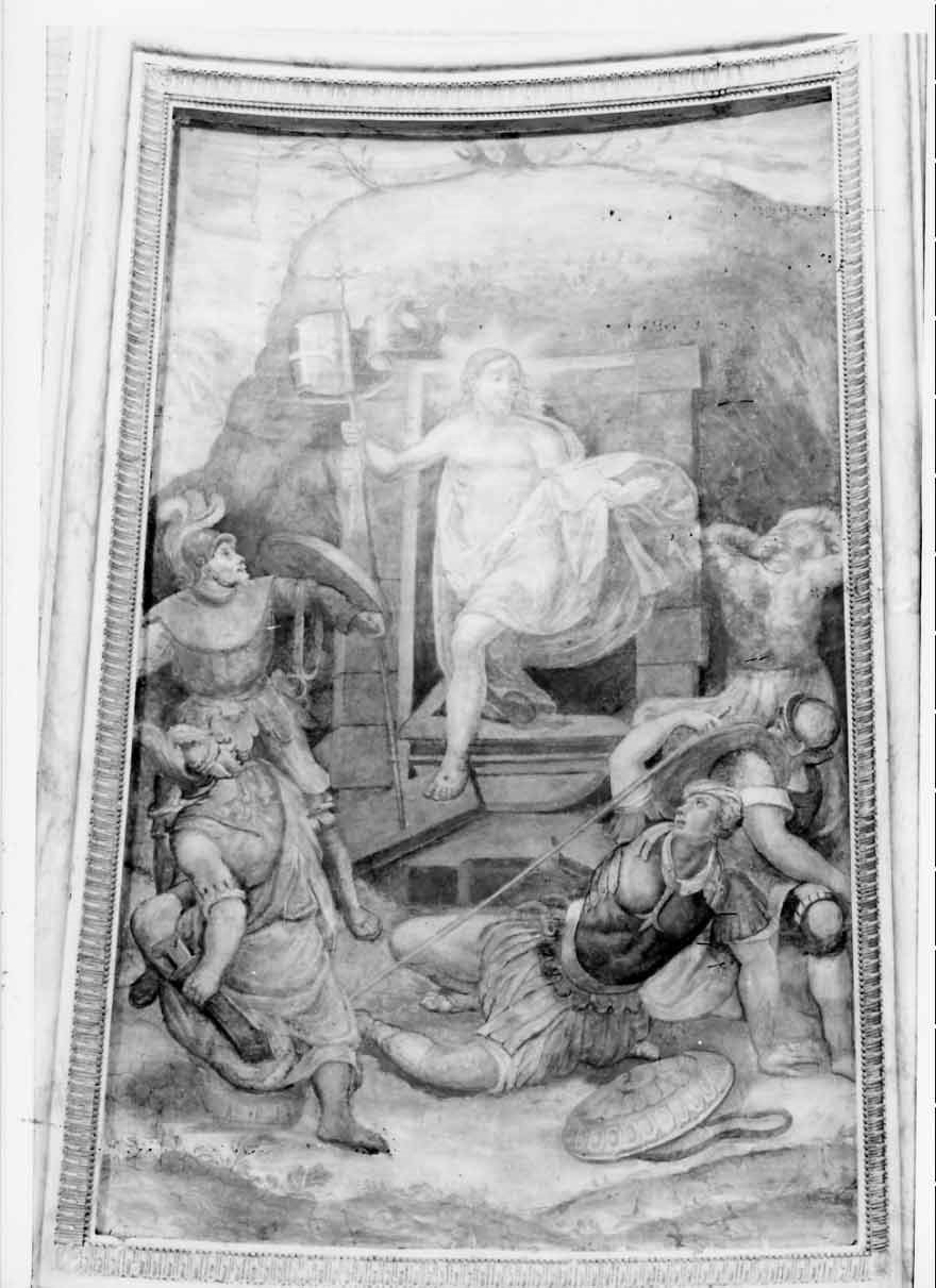 resurrezione di Cristo (dipinto, opera isolata) - ambito romano (prima metà sec. XVII)