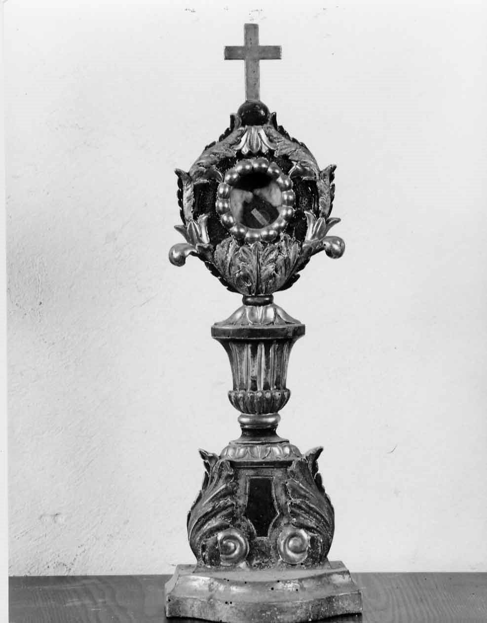 reliquiario - a ostensorio, opera isolata - bottega italiana (sec. XVII)