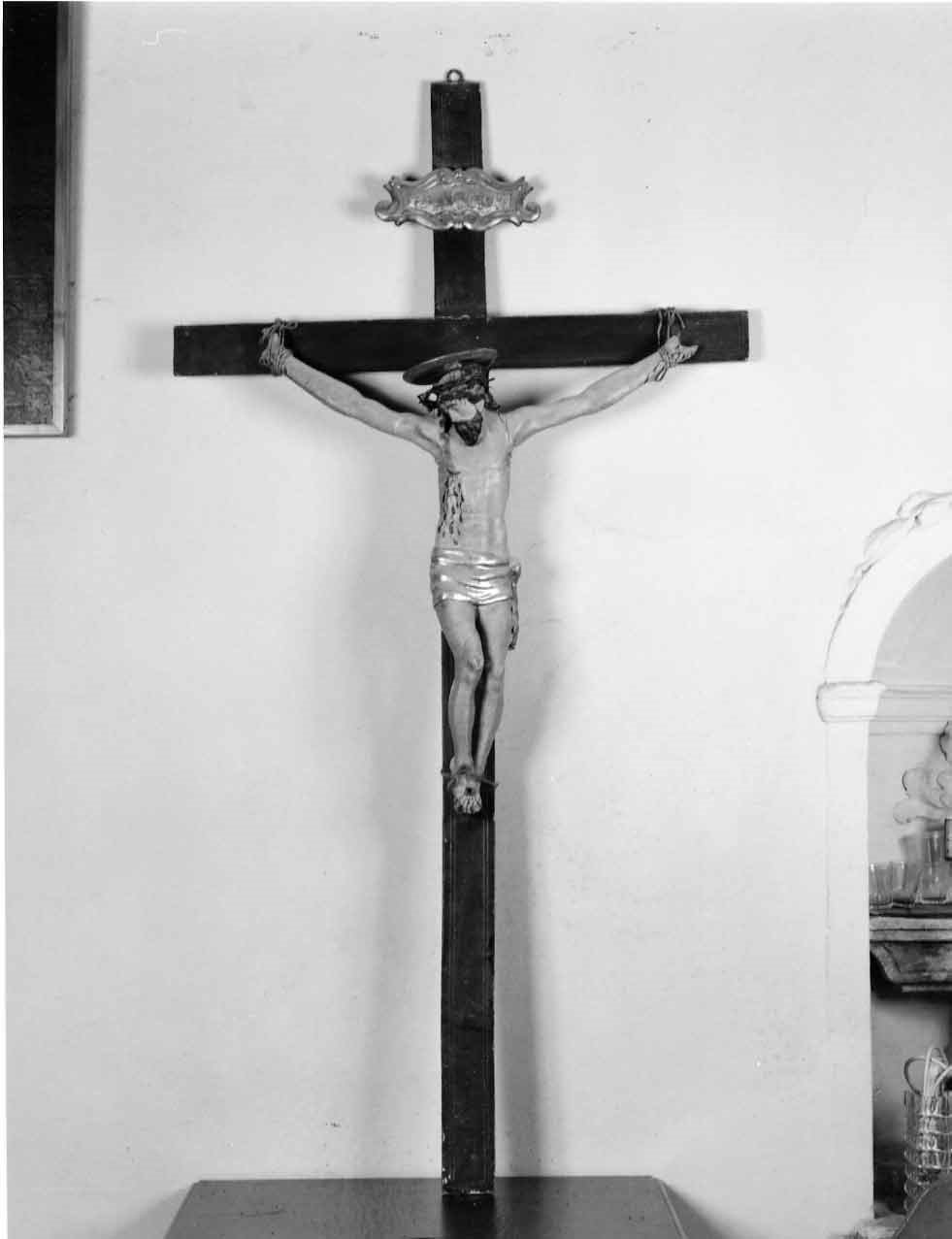 crocifisso, opera isolata - bottega italiana (sec. XIX)