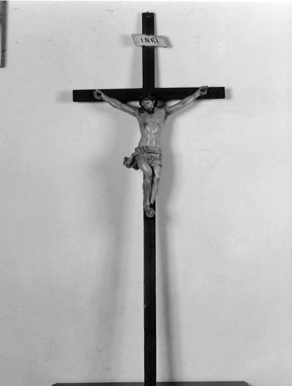 crocifisso, opera isolata - bottega italiana (sec. XIX)