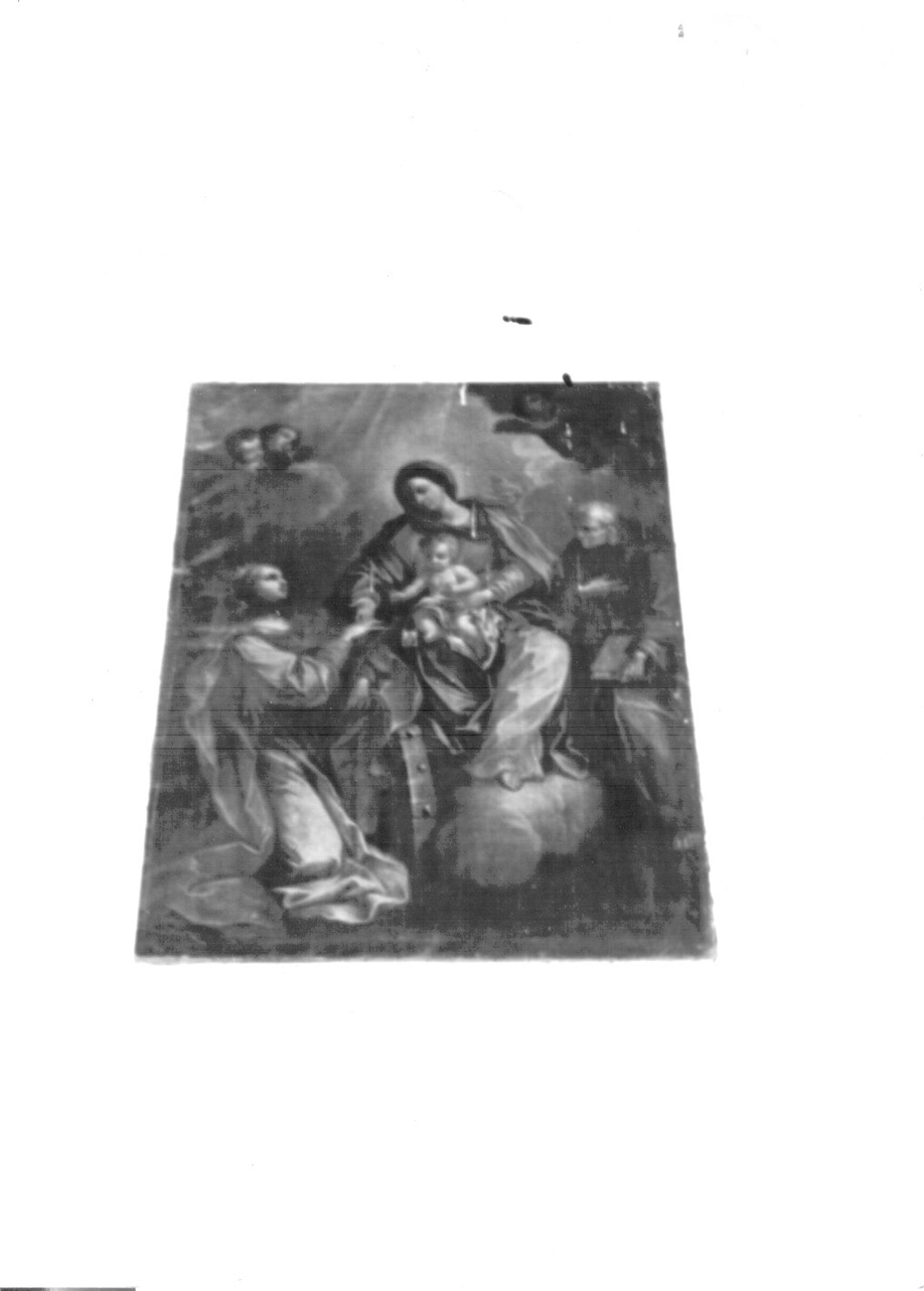 Madonna con Bambino e Santi (dipinto, opera isolata) - ambito Italia centrale (ultimo quarto sec. XVIII)