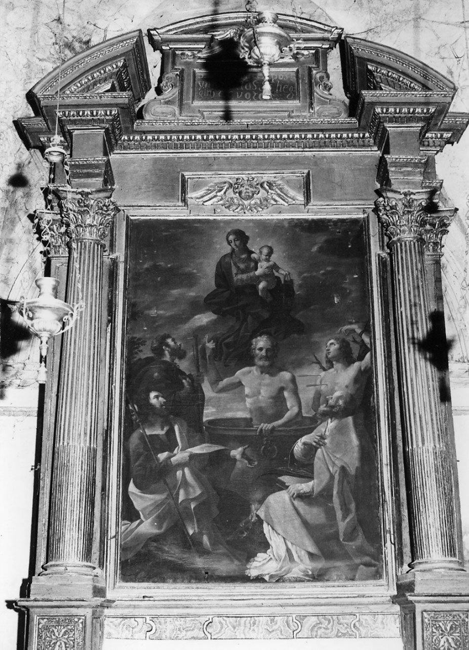 mostra d'altare, insieme - ambito Italia centrale (sec. XVII)