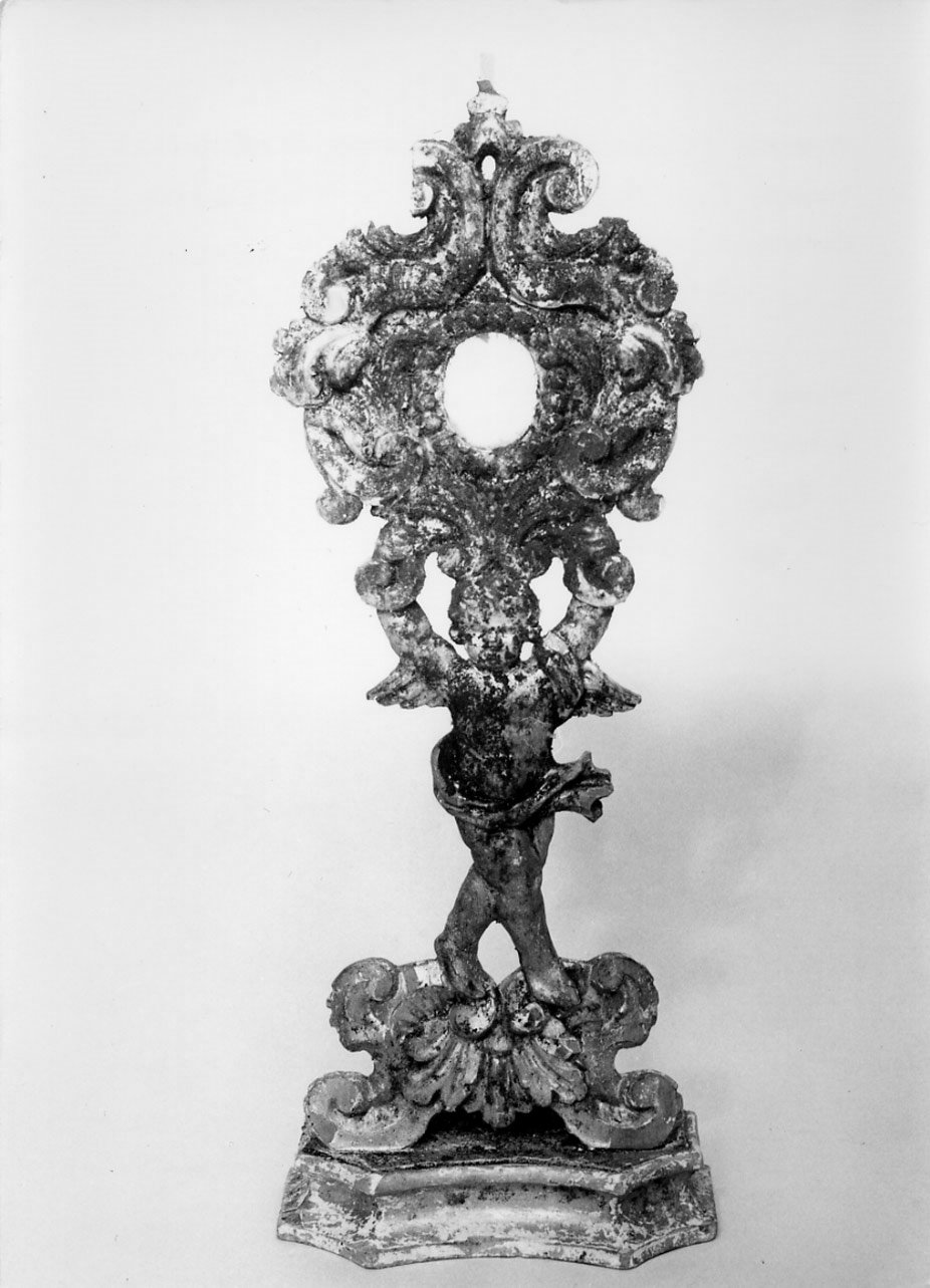 reliquiario - a statuetta, opera isolata - bottega Italia centrale (sec. XVII)