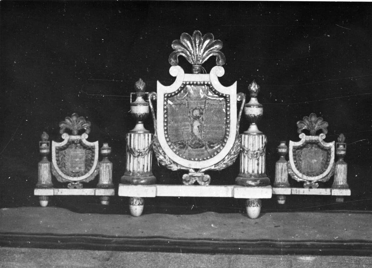 cartagloria, insieme - bottega Italia centrale (sec. XIX)