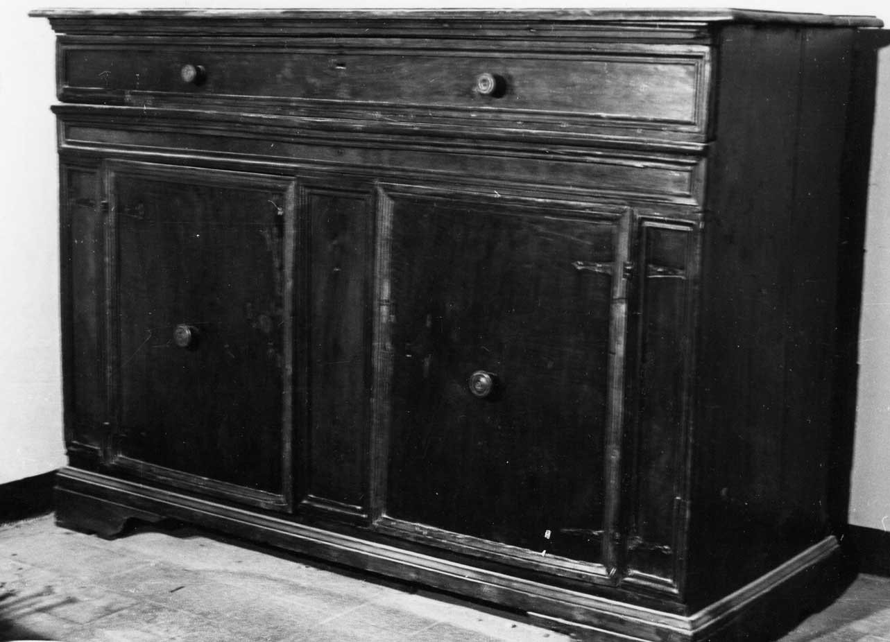 cassettone, opera isolata - bottega Italia centrale (sec. XVIII)