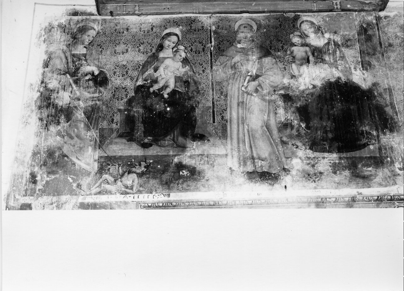 dipinto, insieme di Giovanni di Pietro detto Spagna (attribuito) (sec. XVI)