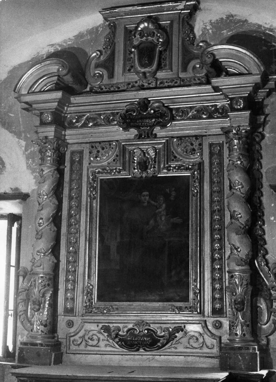 Sant'Antonio da Padova (pala d'altare, insieme) - ambito Italia centrale (sec. XVII)