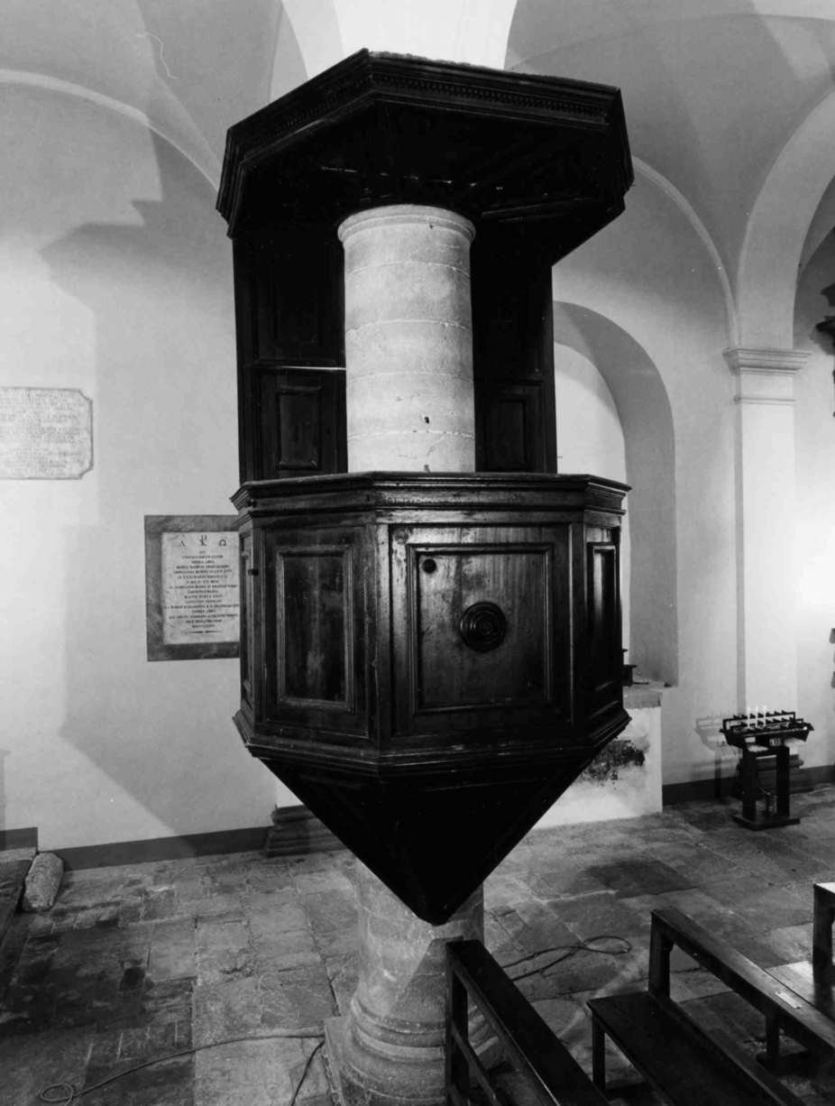 pulpito, opera isolata - bottega umbra (sec. XVIII)