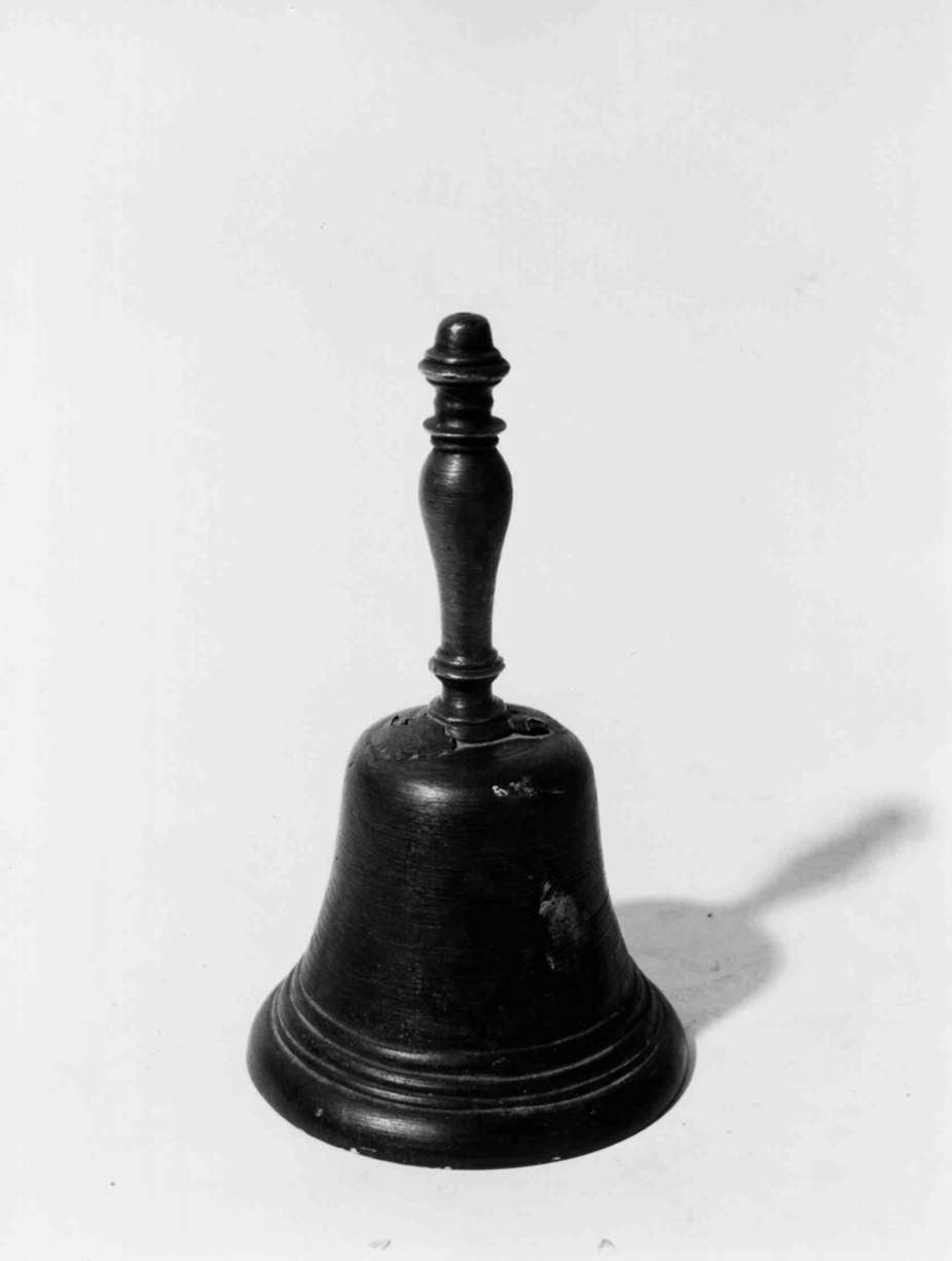 campanello d'altare, opera isolata - bottega umbra (secc. XIX/ XX)