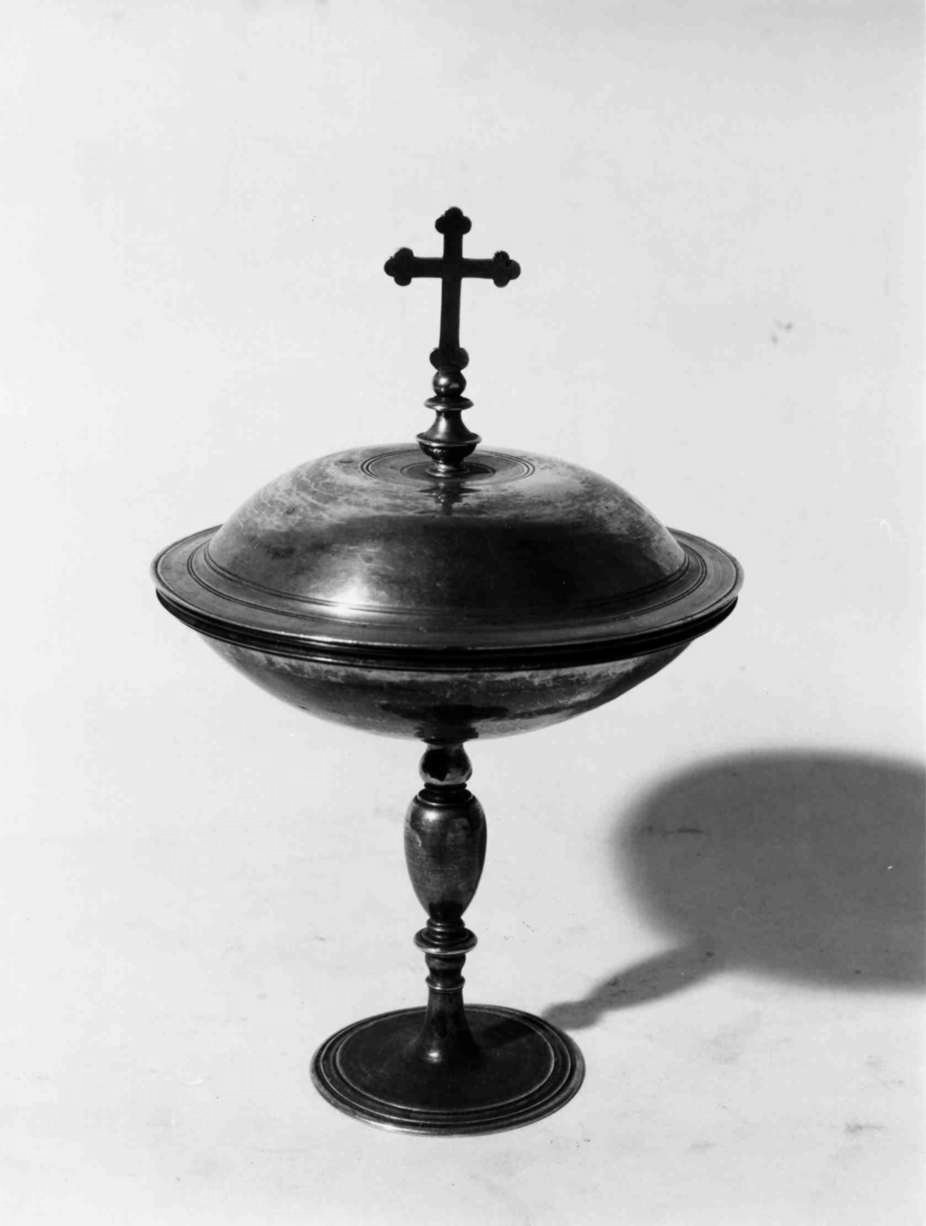 pisside, opera isolata - bottega Italia centrale (sec. XVII)