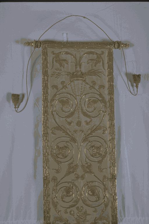 motivi decorativi vegetali (banda coprileggio, opera isolata) - manifattura italiana (inizio sec. XIX)