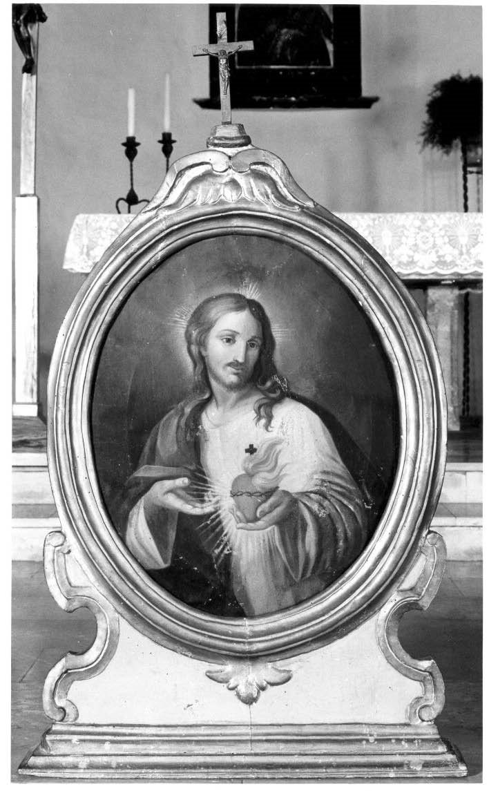Sacro Cuore di Gesù (quadro d'altare) - ambito umbro (fine sec. XVIII)