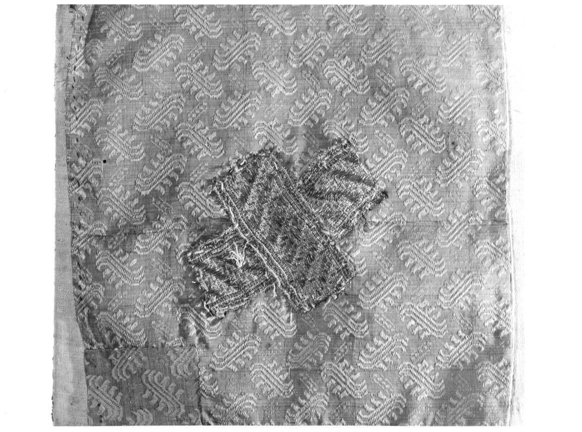 tessuto, frammento - manifattura toscana (fine sec. XVI)