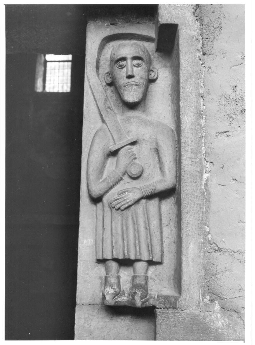 San Paolo (rilievo, pendant) - bottega umbra (sec. XI)