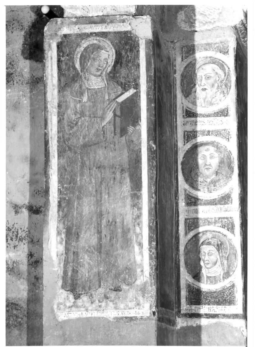 Santa Scolastica (dipinto) - ambito umbro (sec. XV)