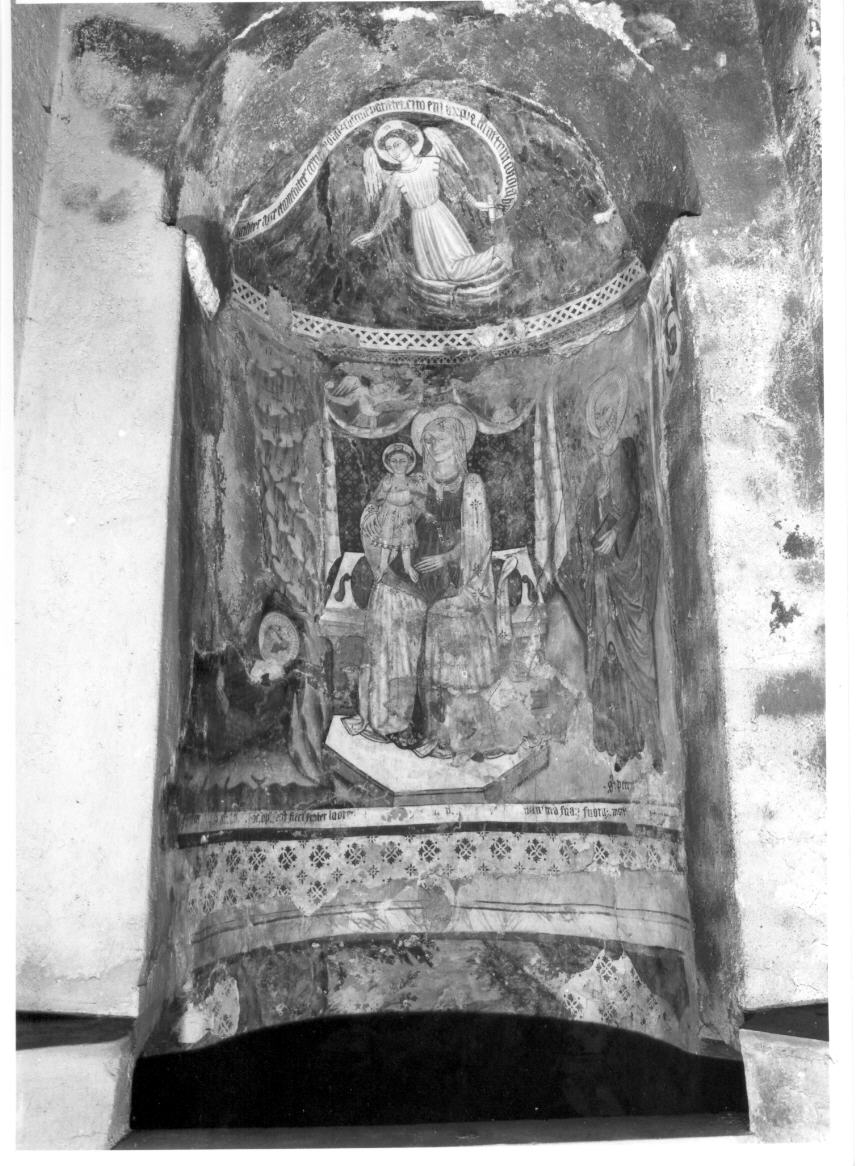 Madonna in trono con Bambino e Santi (dipinto) - ambito umbro (sec. XV)