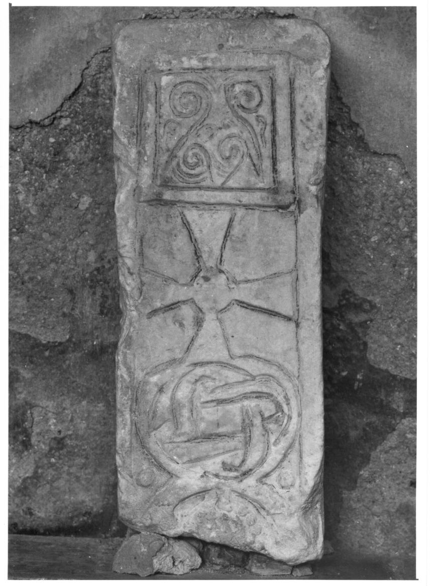 pilastrino, frammento - bottega italiana (sec. VIII)