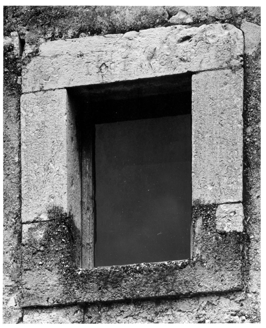 mostra di finestra - bottega italiana (sec. XVII)