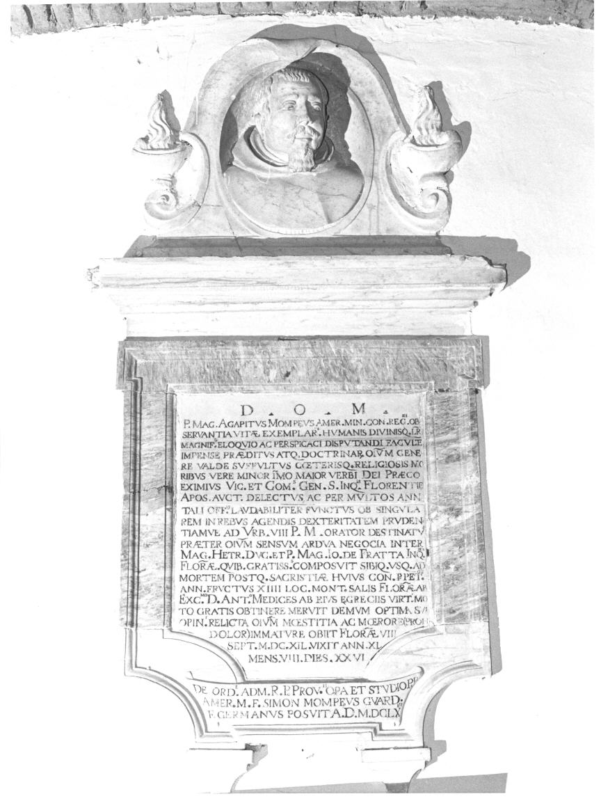 monumento funebre - bottega Italia centrale (sec. XVII)