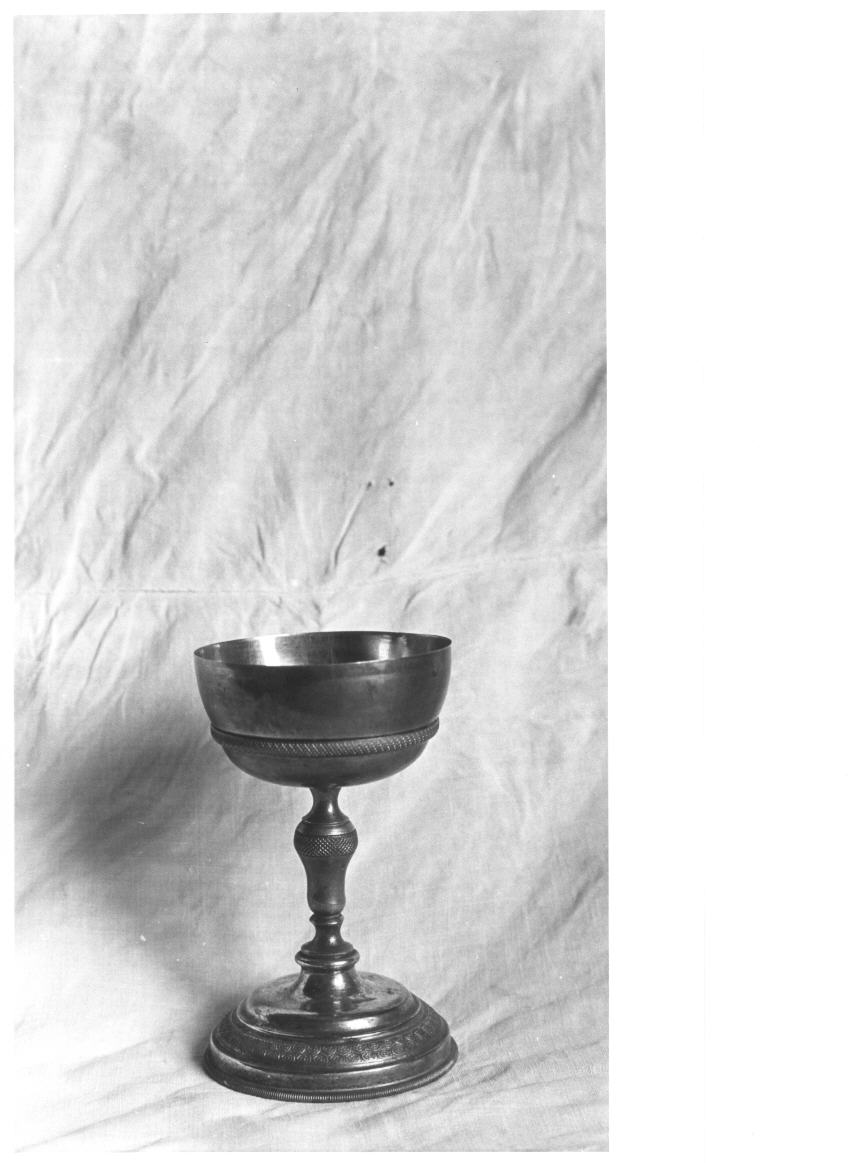 calice - bottega umbra (prima metà sec. XIX)