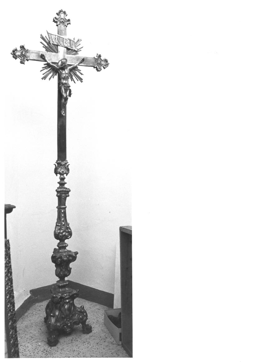 croce d'altare - bottega umbra (sec. XVIII)
