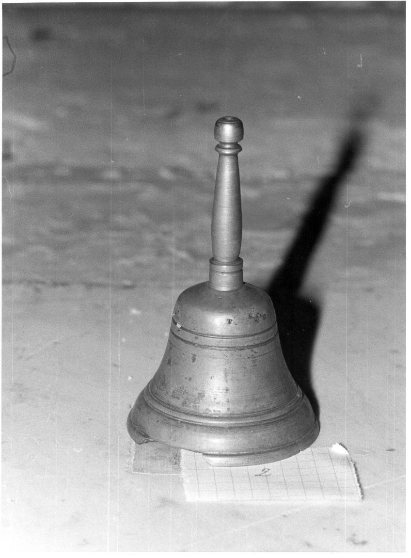 campanello d'altare - bottega umbra (prima metà sec. XIX)