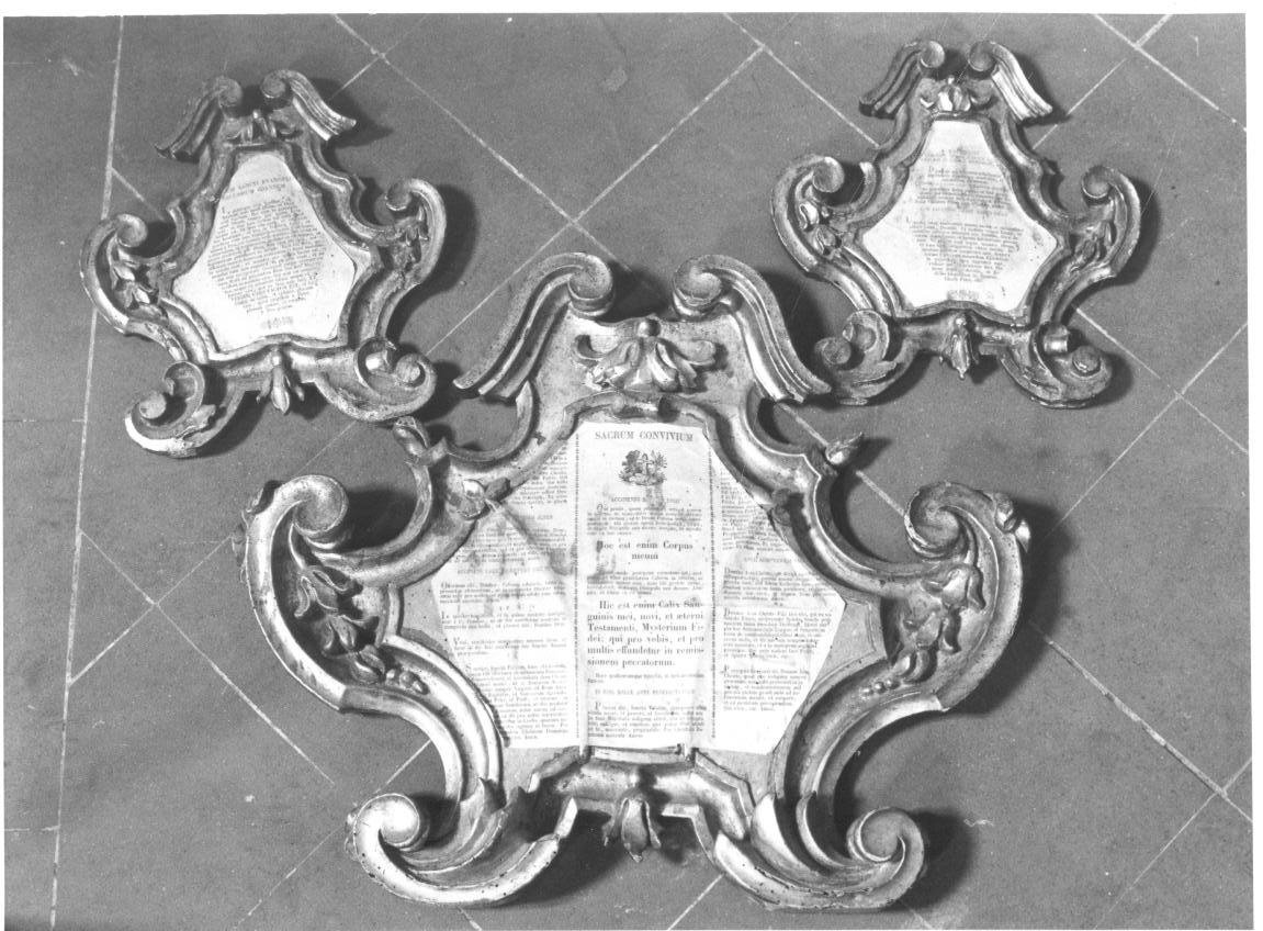 servizio di cartagloria, insieme - bottega umbra (sec. XVIII)