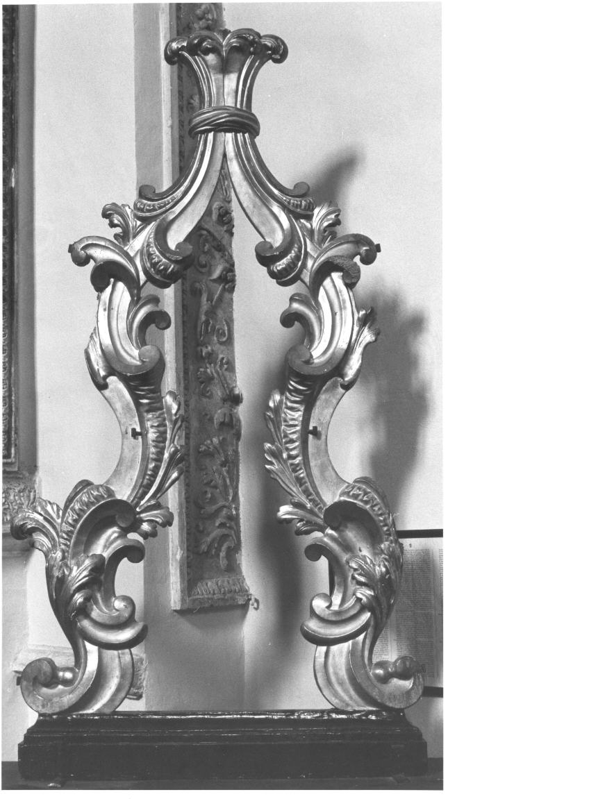 tronetto per esposizione eucaristica - bottega umbra (sec. XVIII)