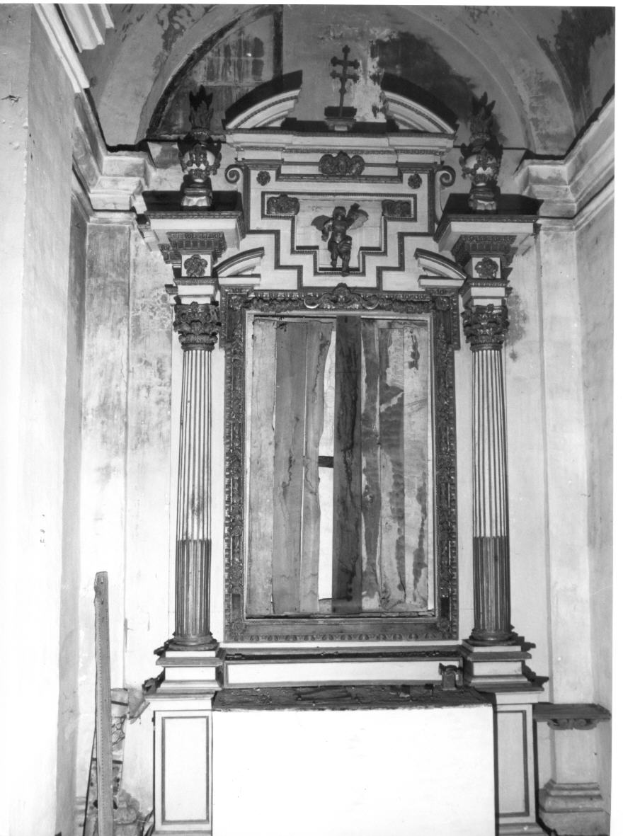 mostra d'altare - bottega italiana (sec. XVII)