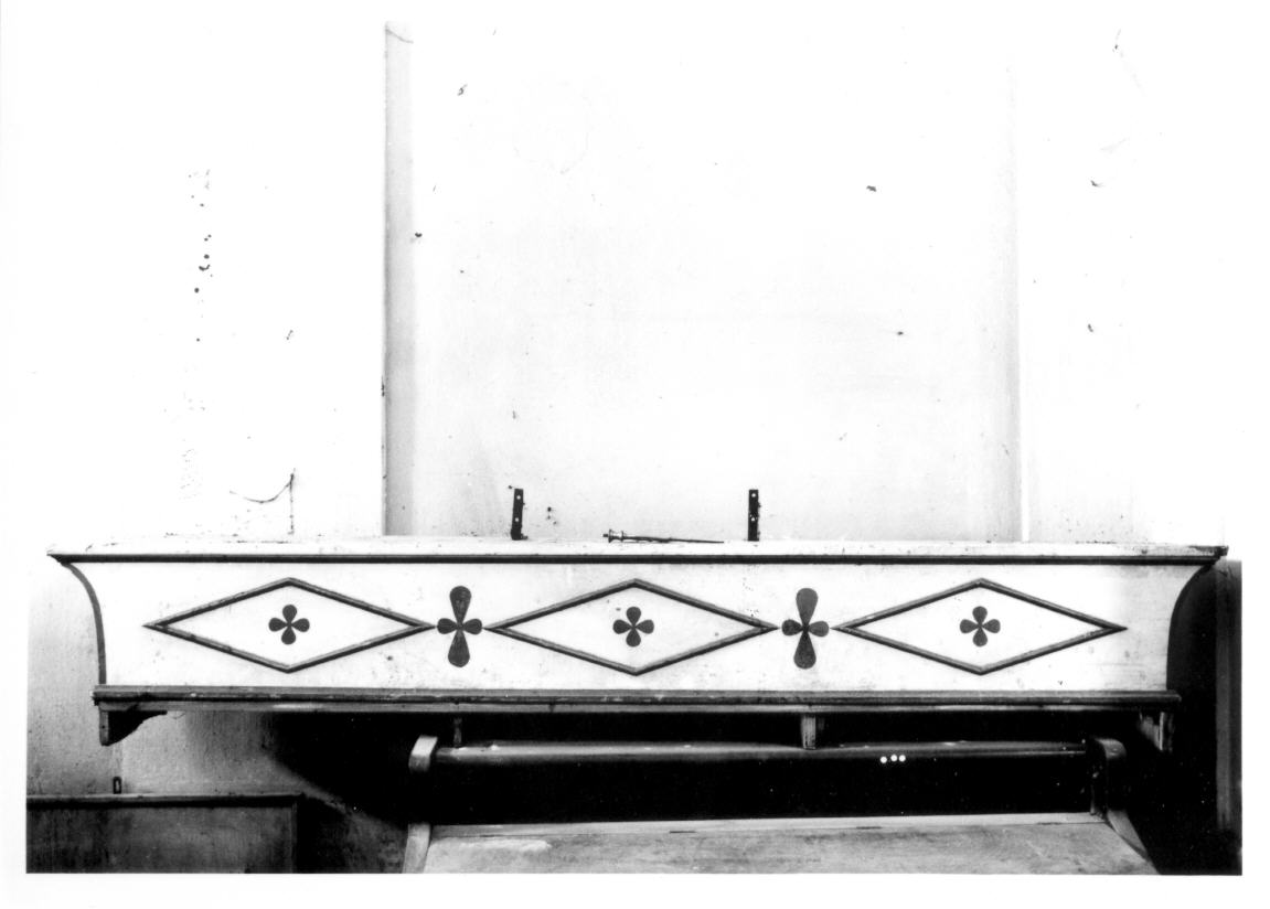 gradino d'altare - bottega italiana (prima metà sec. XX)