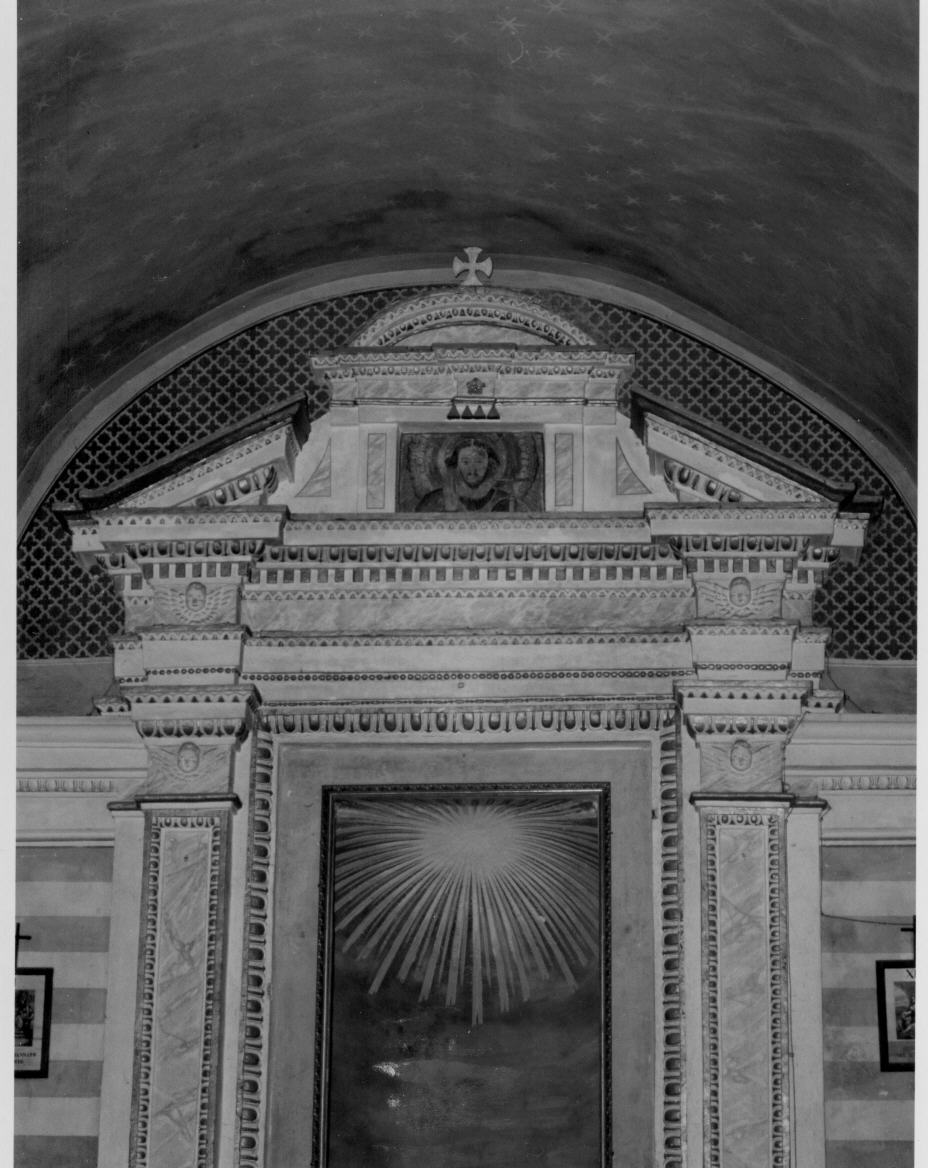 mostra d'altare - bottega italiana (secc. XV/ XVI)