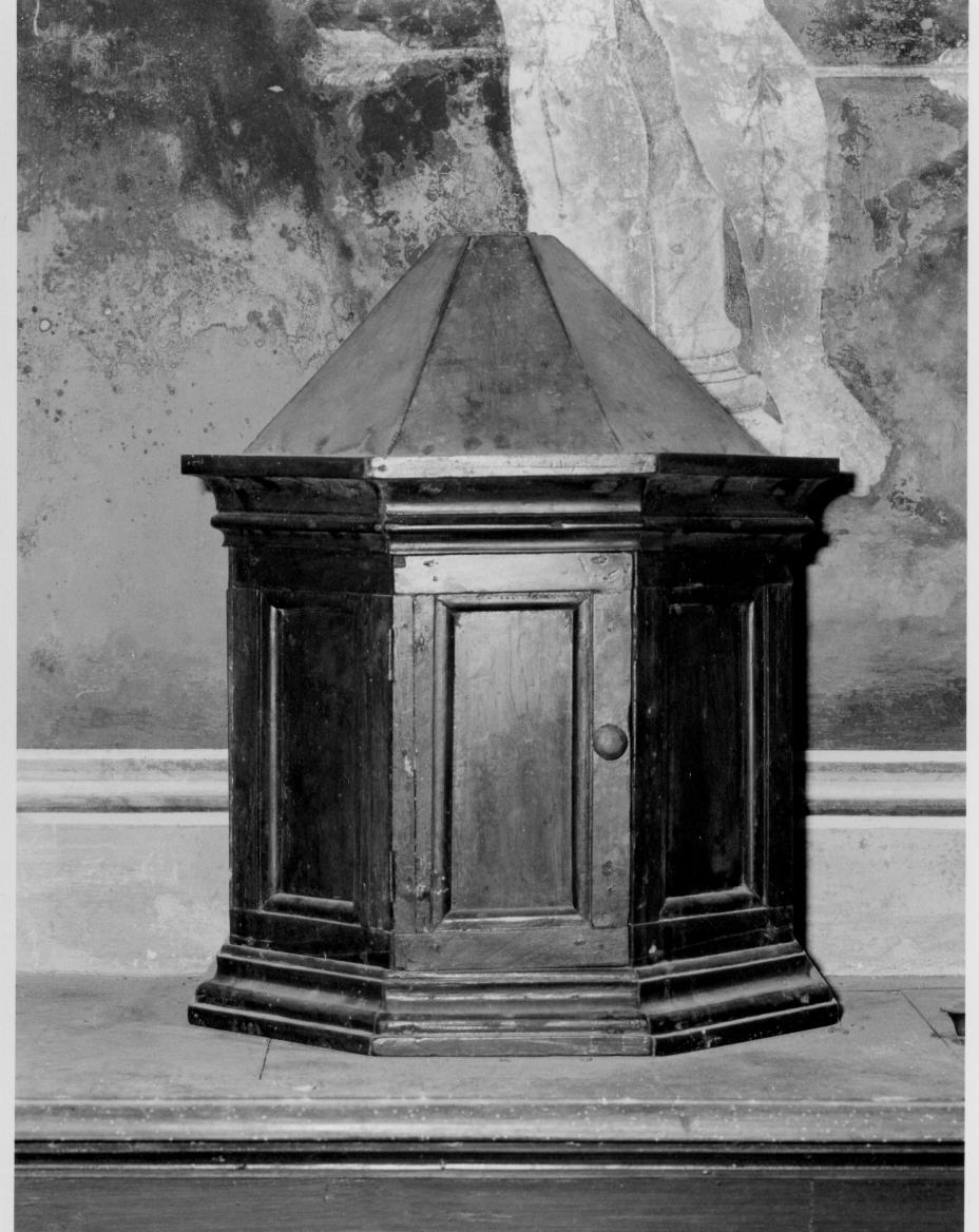 tabernacolo - bottega umbra (sec. XVIII)
