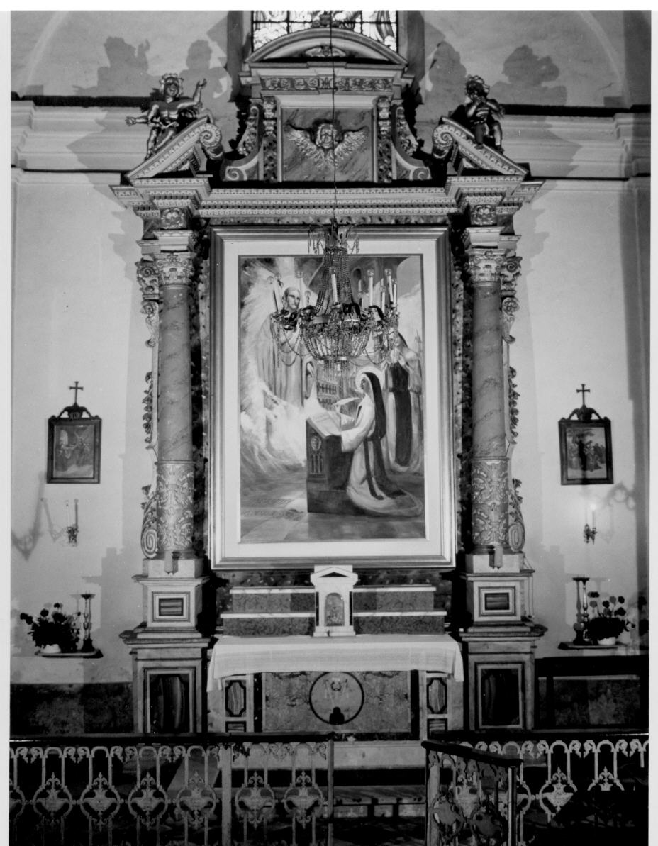 mostra d'altare - bottega italiana (sec. XVII)