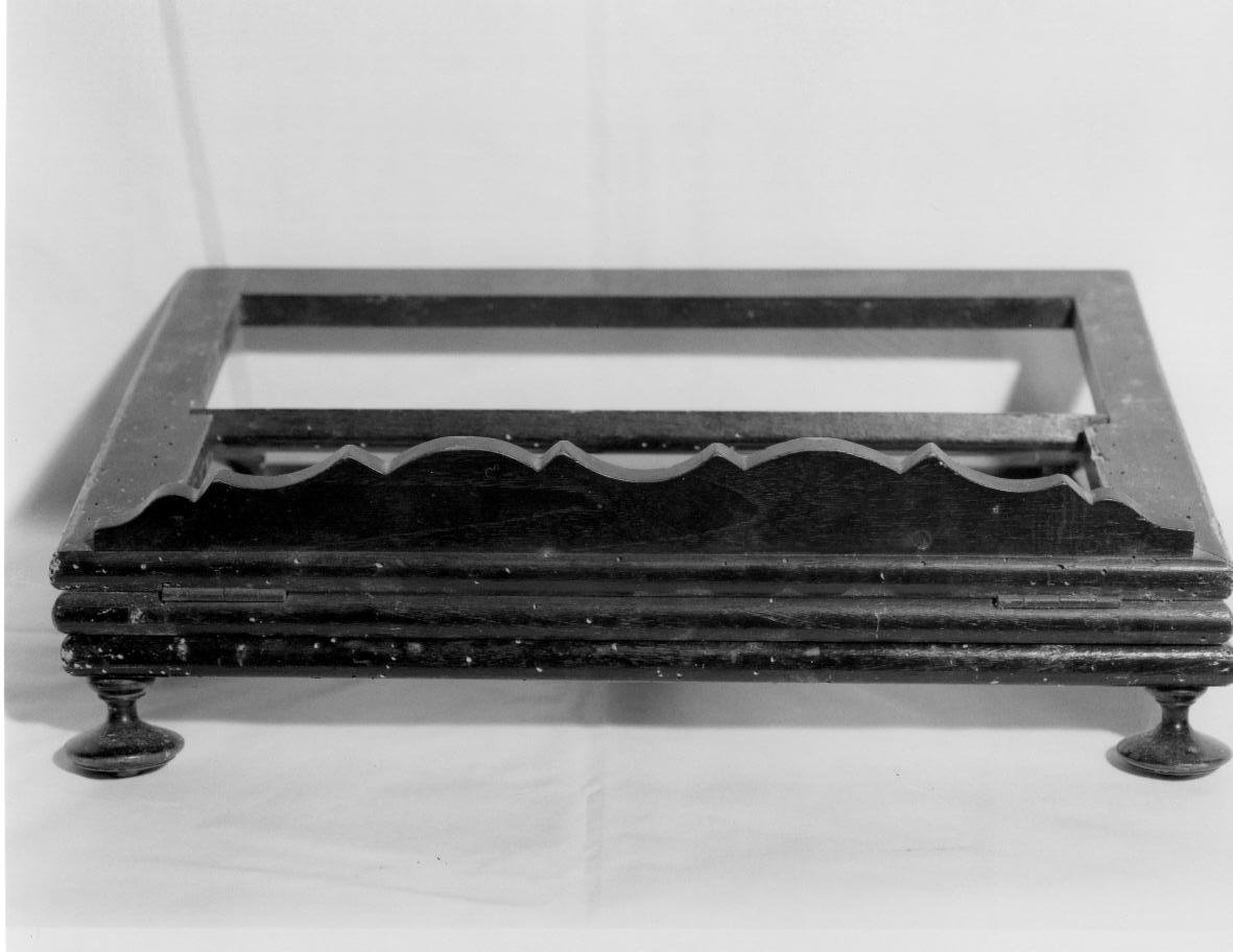 leggio d'altare, opera isolata - bottega italiana (fine/inizio secc. XVIII/ XIX)