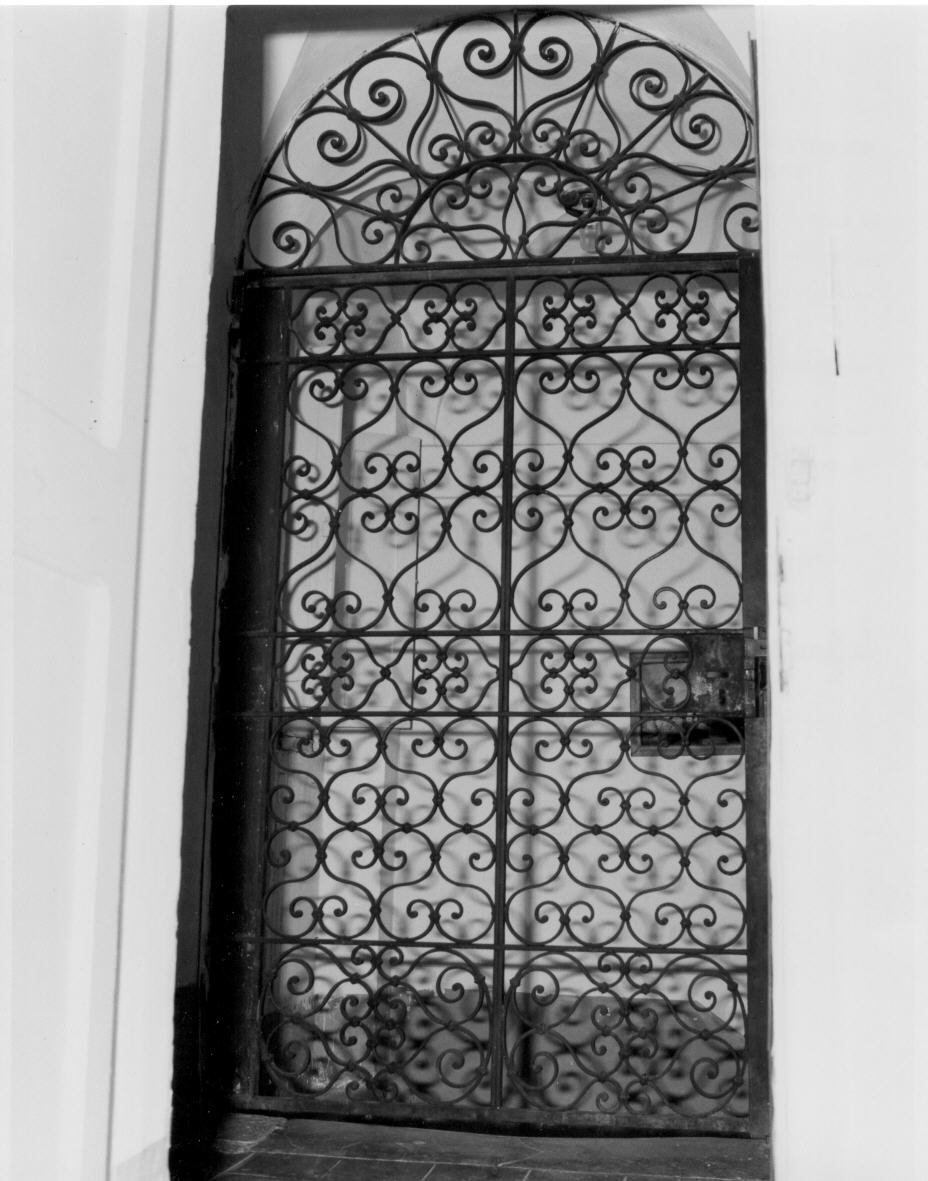 cancello - bottega umbra (fine/inizio secc. XVIII/ XIX)