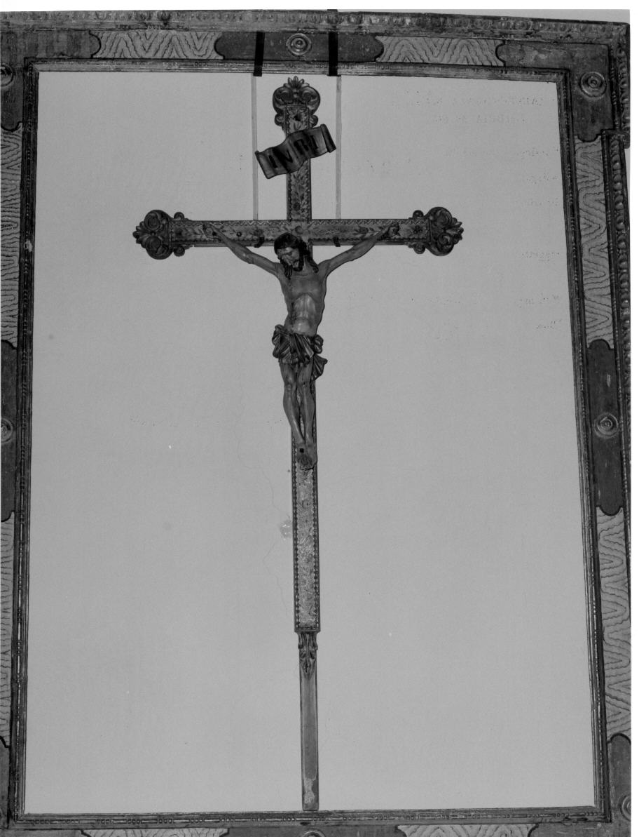 croce processionale - bottega italiana (secc. XVII/ XVIII)