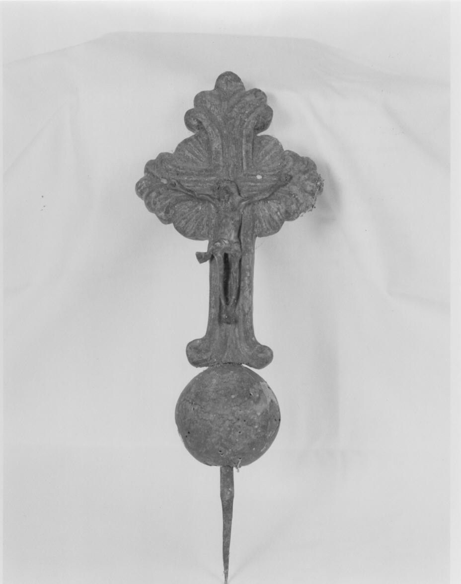 croce processionale - bottega umbra (sec. XIX)
