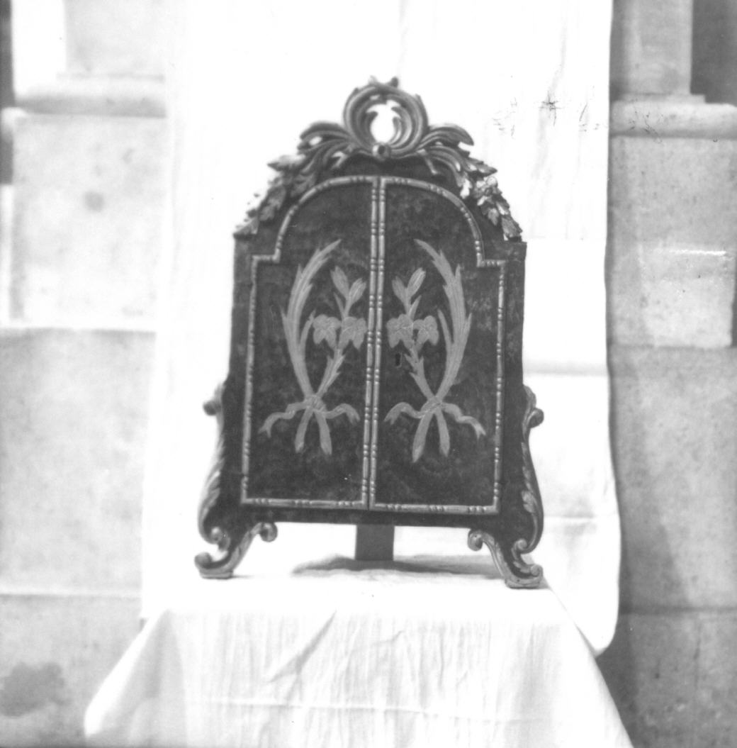 tabernacolo - bottega italiana (sec. XVII)