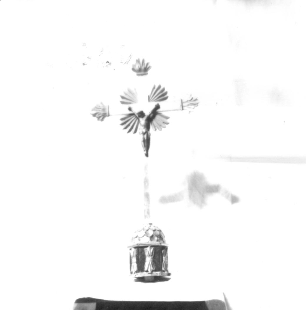 croce d'altare - bottega italiana (inizio sec. XIX)