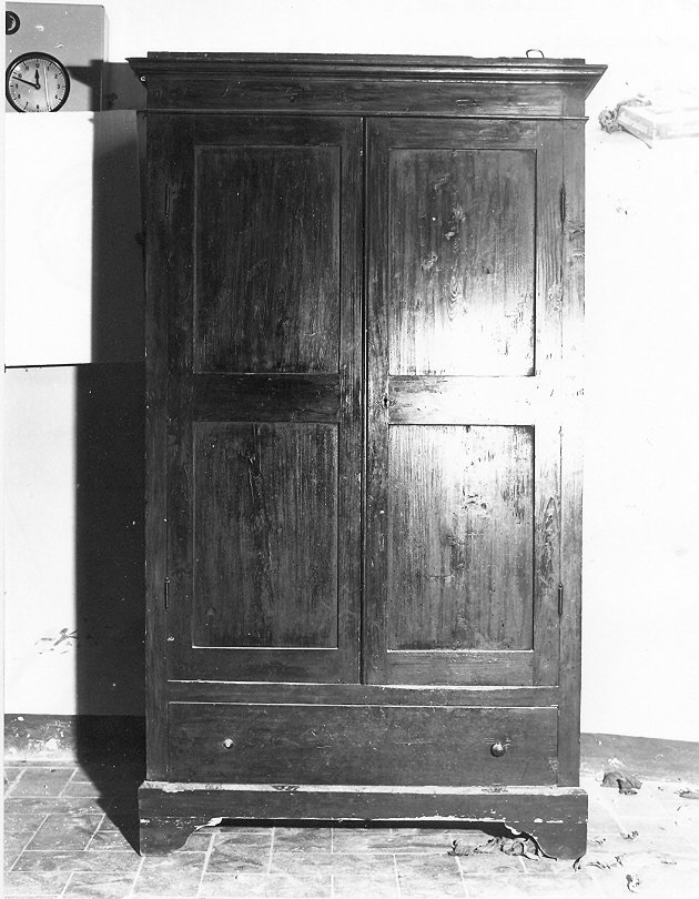 armadio da sacrestia, opera isolata - bottega umbra (inizio sec. XX)