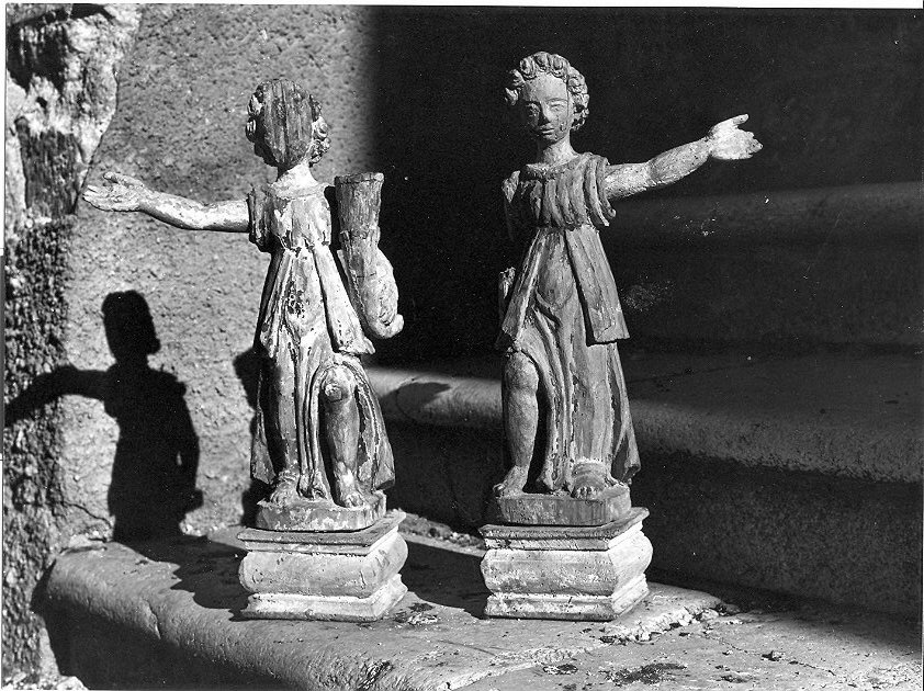 statua, coppia - bottega umbra (sec. XVI)