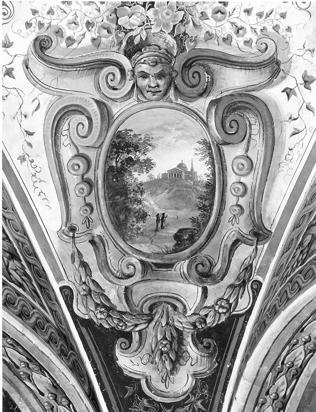 paesaggio (dipinto, elemento d'insieme) - ambito umbro (prima metà sec. XVII)