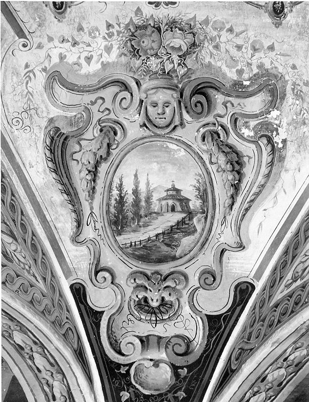 paesaggio (dipinto, elemento d'insieme) - ambito umbro (prima metà sec. XVII)