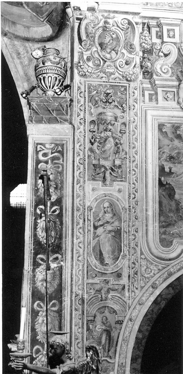 elementi decorativi (dipinto, insieme) - ambito umbro (sec. XVI)