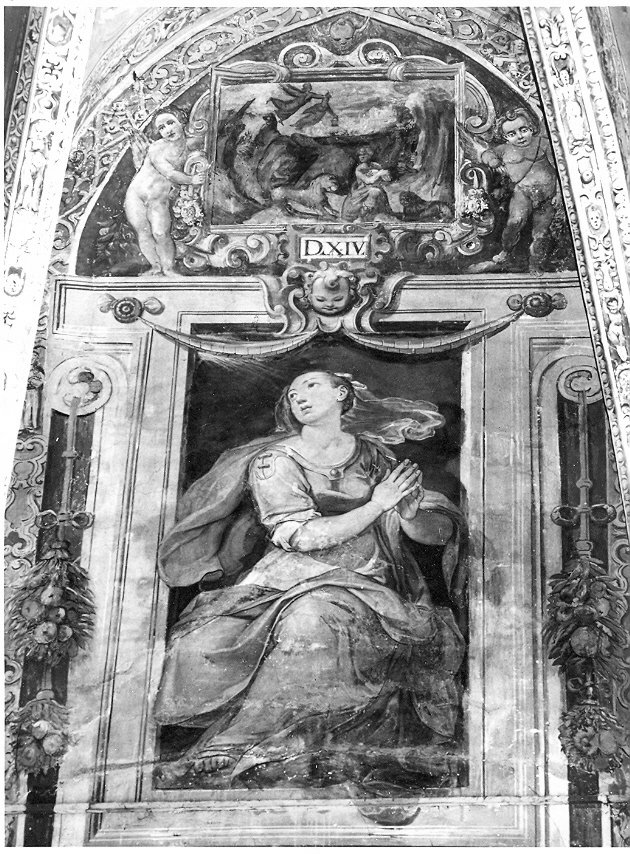 Speranza (dipinto, elemento d'insieme) di Pecennini Scilla (attribuito), D'Alessandro Pietro (attribuito) (sec. XVI)