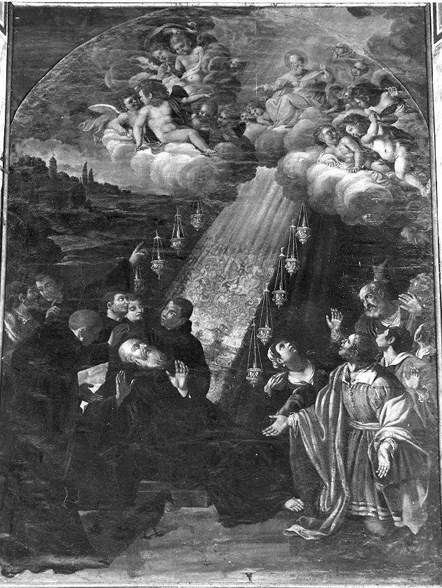 San Benedetto (dipinto, opera isolata) di Bandiera Benedetto (attribuito) (fine sec. XVI)